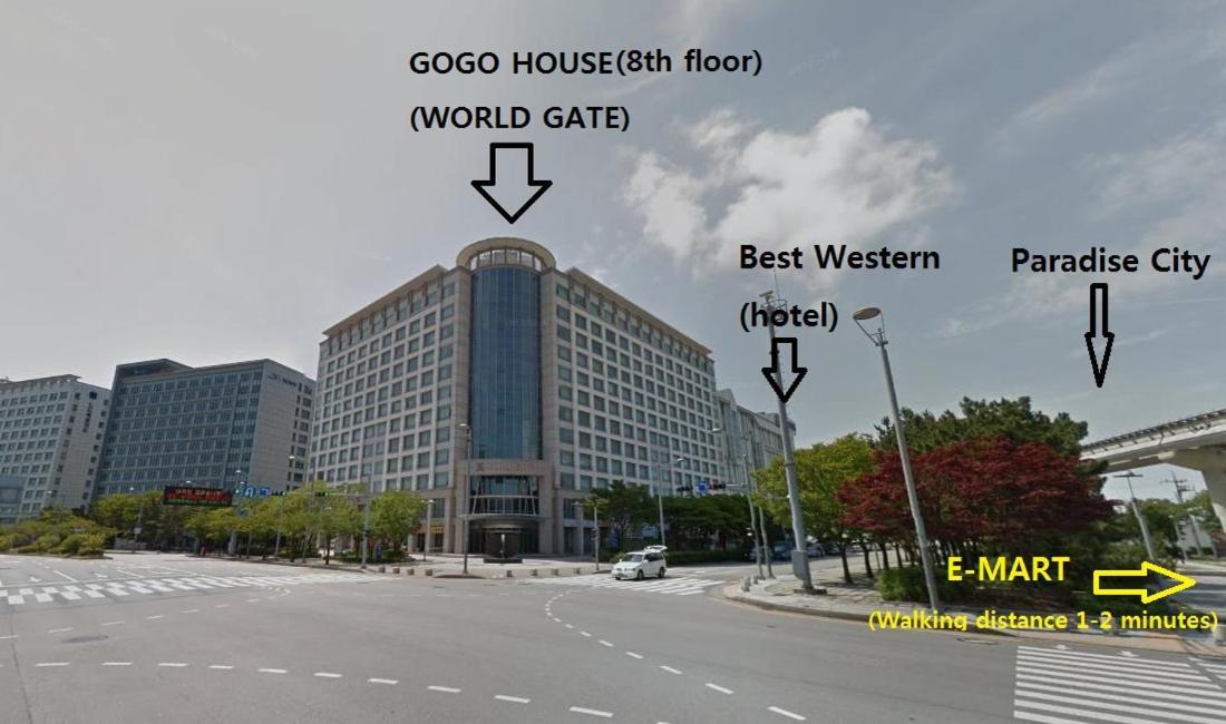 Incheon Airport Gogo House Otel Dış mekan fotoğraf